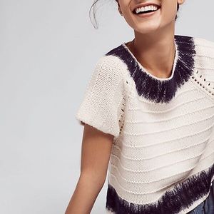 Last Chance: Anthropologie feltwork top